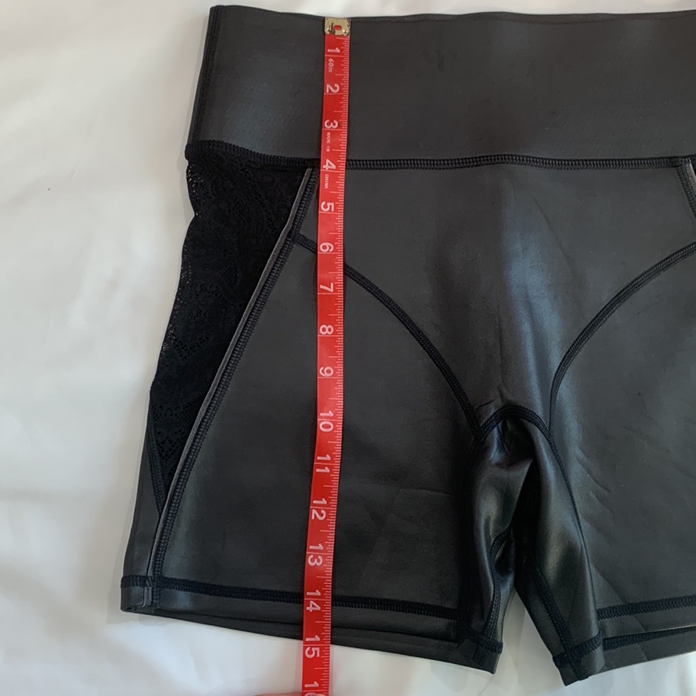 NWT‎ Kiki De Montparnasse Athleisure Lace Inset Biker Shorts - Picture 14 of 14